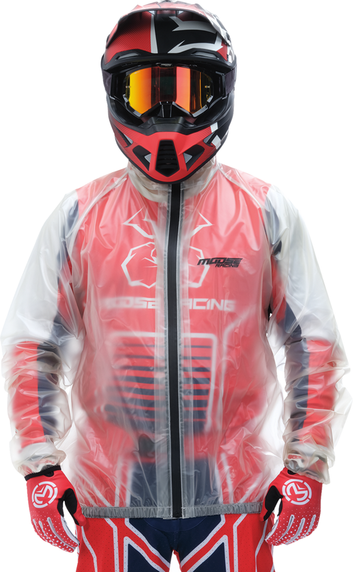 Moose Racing Rain Jacket - Clear