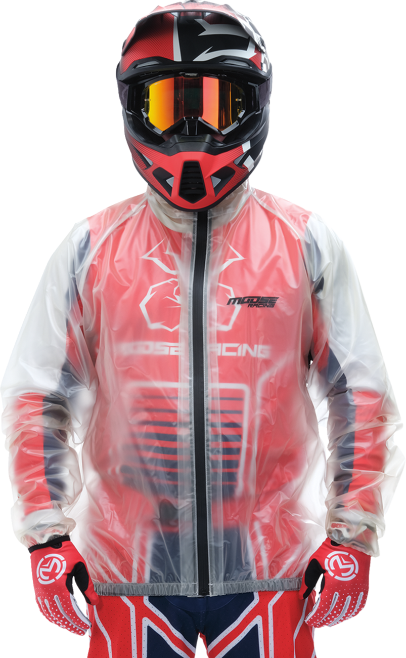 Moose Racing Rain Jacket - Clear