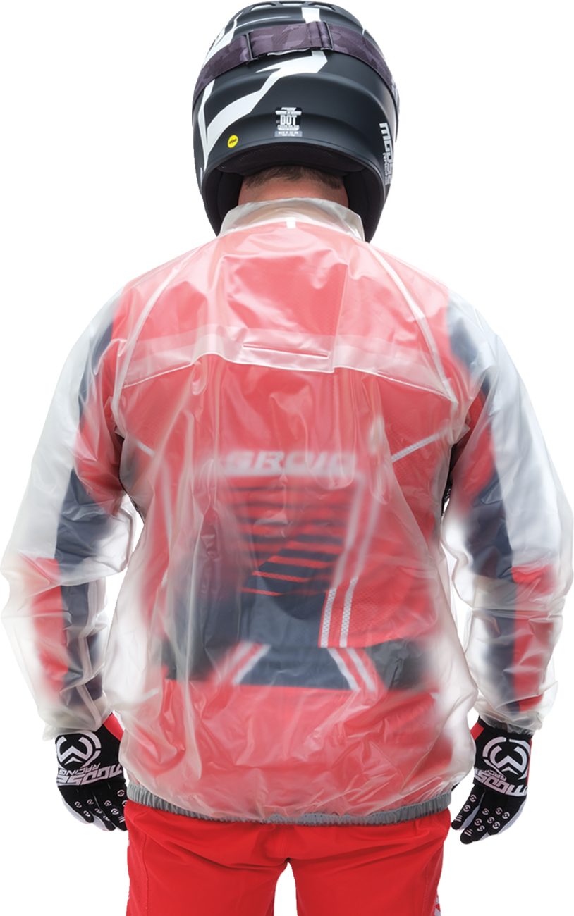 Moose Racing Rain Jacket - Clear