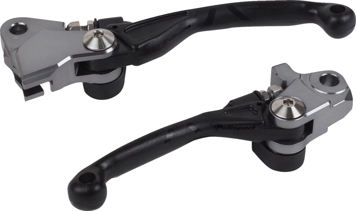 Polisport Pivot Unbreakable Lever Set, Black - Part Number 8487200024