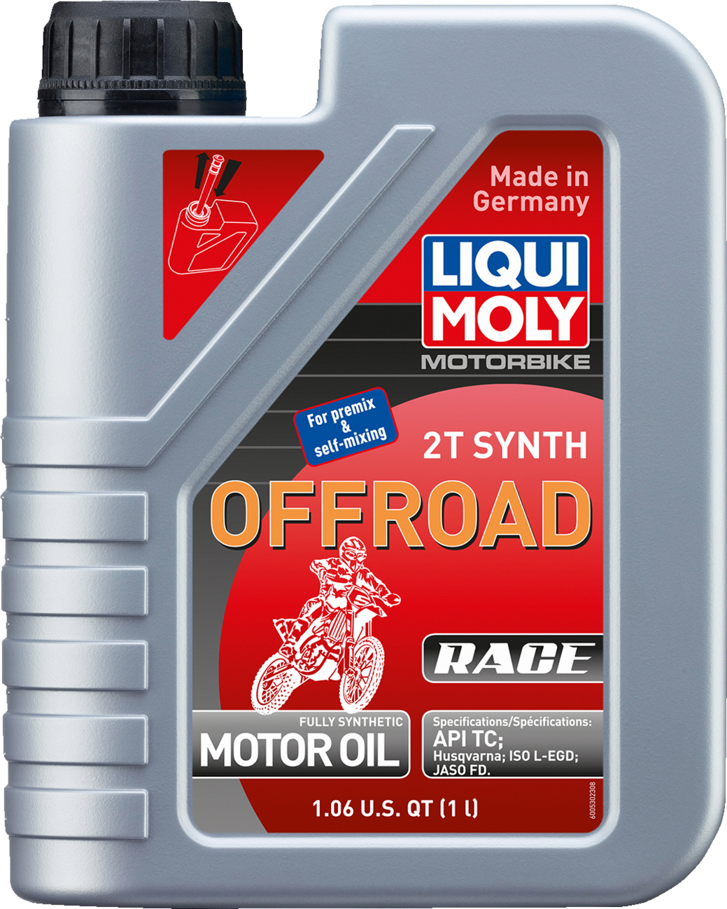 Liqui Moly Off-Road Synthetic 2T Oil - 1 Liter