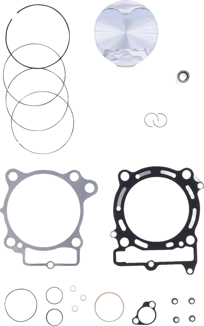 Athena P5F0960068007B Piston Kit with Gaskets for Kawasaki Off-Road Motorcycles