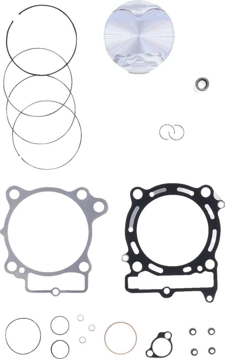 Athena P5F0960068007B Piston Kit with Gaskets for Kawasaki Off-Road Motorcycles