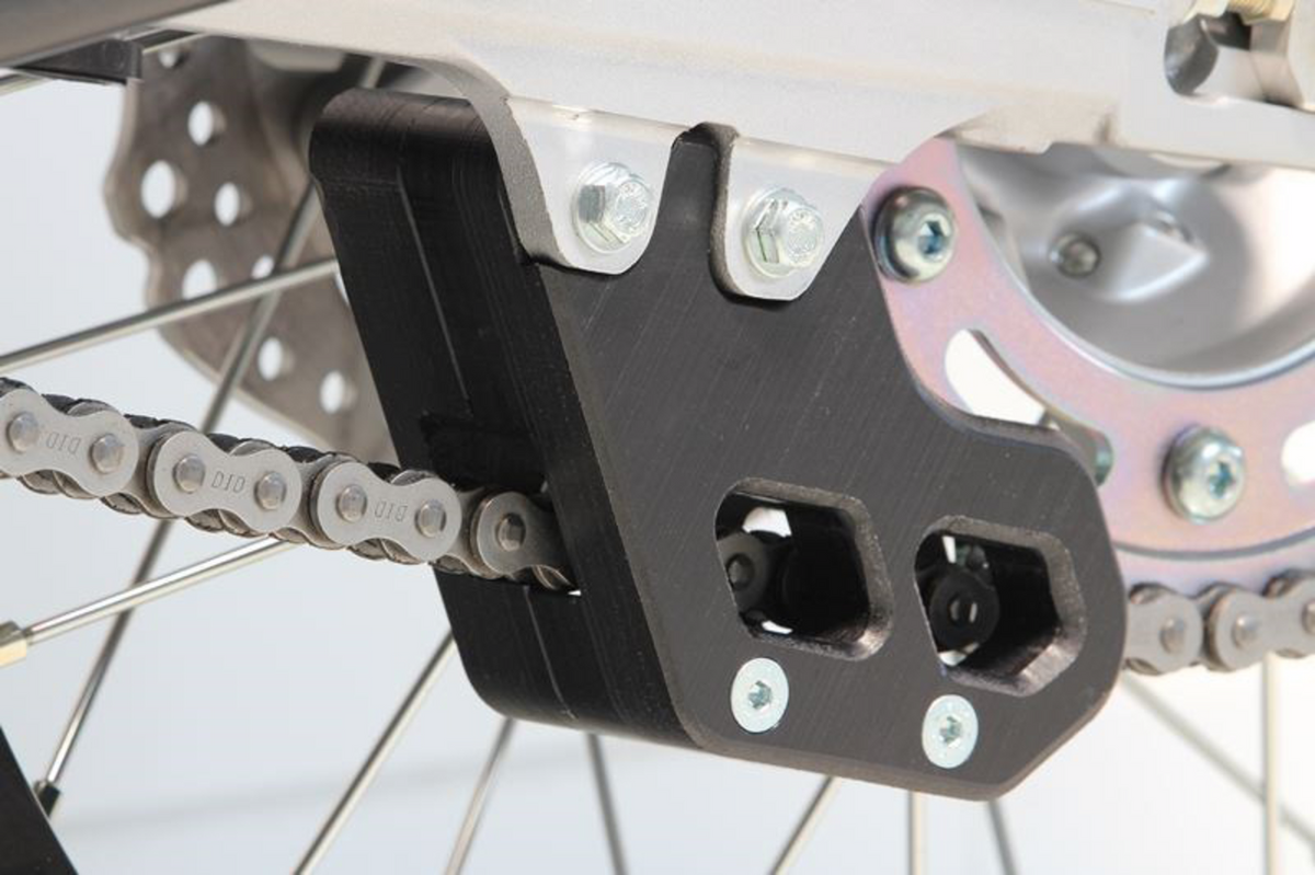 AXP Racing AX1608 Chain Guide for Honda, Black UHMW Plastic