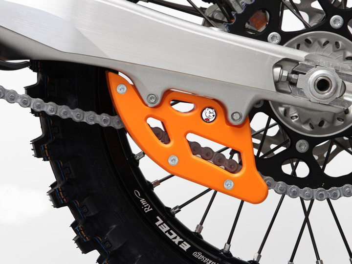AXP Racing AX1666 Chain Guide for KTM, Orange UHMW Plastic