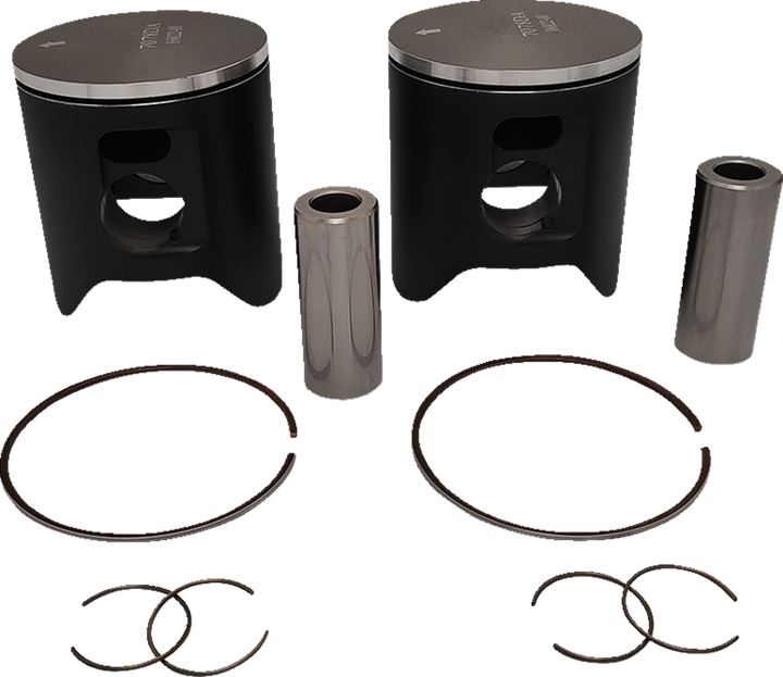 WOSSNER Piston Kit - 74.71 mm - Polaris 650 Patriot K7078DA-2