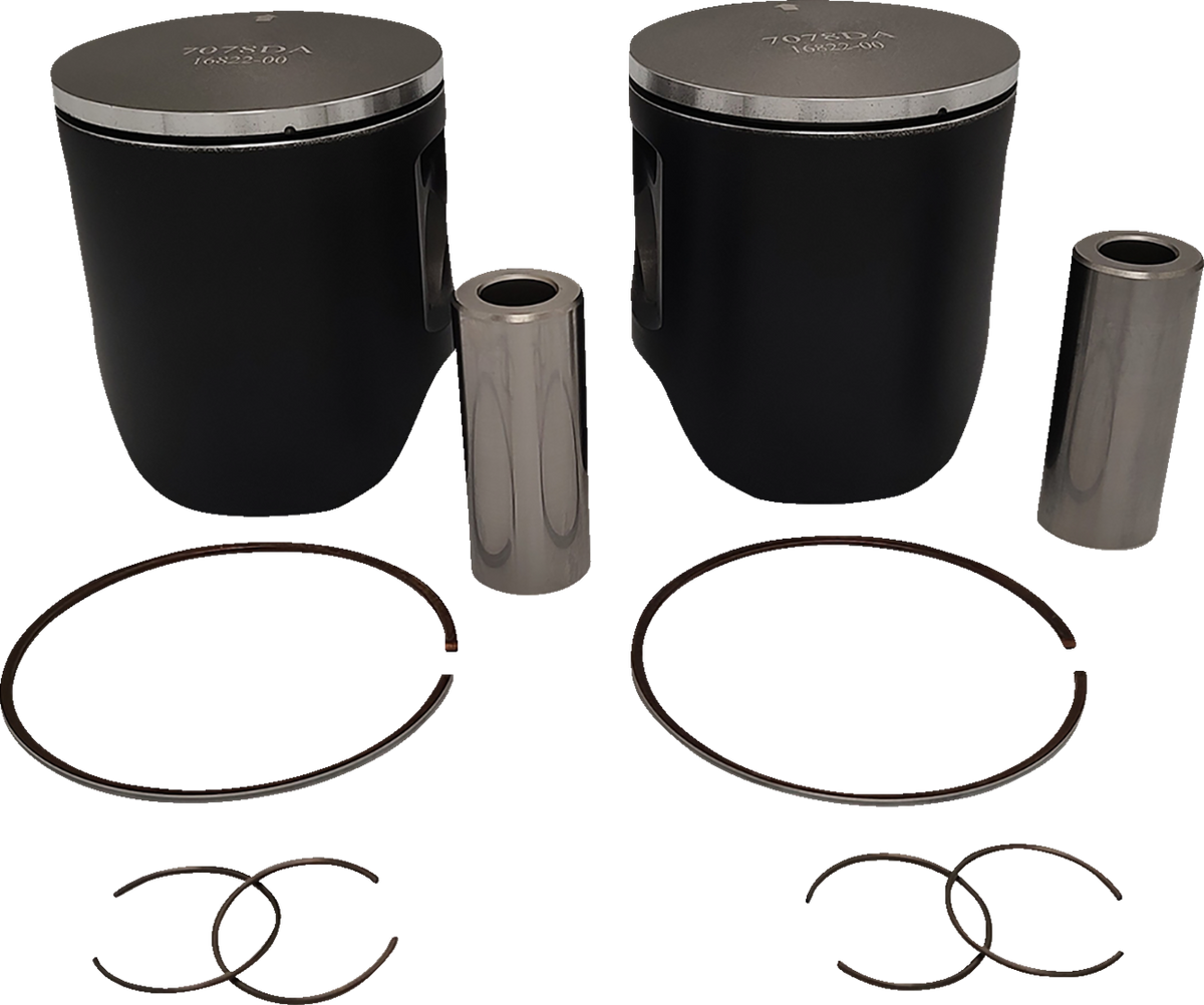 WOSSNER Piston Kit - 74.71 mm - Polaris 650 Patriot K7078DA-2