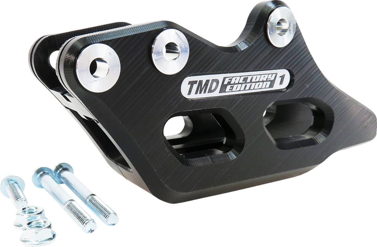 T.M. DESIGNWORKS RCG-YZ4-BK Chain Guide, Black for Yamaha YZ250F and YZ450F