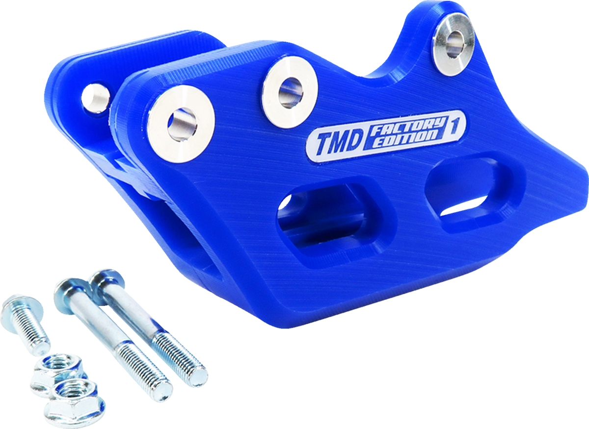 T.M. Designworks RCG-YZ4-BU Blue Chain Guide for Yamaha YZ250F and YZ450F