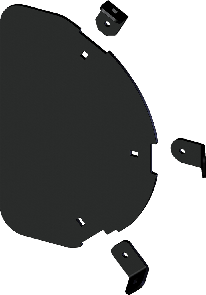 KFI PRODUCTS Pro-Series Plow Side Shield - Tapered 105540