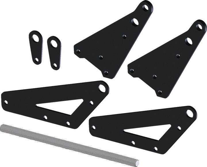 KFI PRODUCTS SQ Push Tube Leveling Kit - Pro 2.0 +6 - UTV 106326