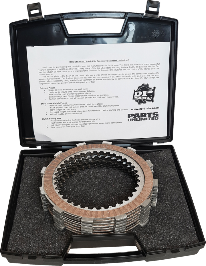 DP Brakes DPK264 Clutch Kit for Kawasaki KX450, KX450X, KX450XC and KX450SR