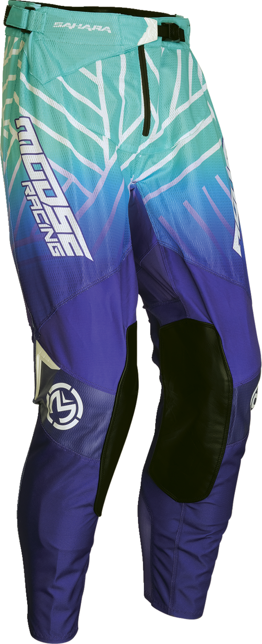 Moose Racing Sahara Pants - Purple/Turquoise