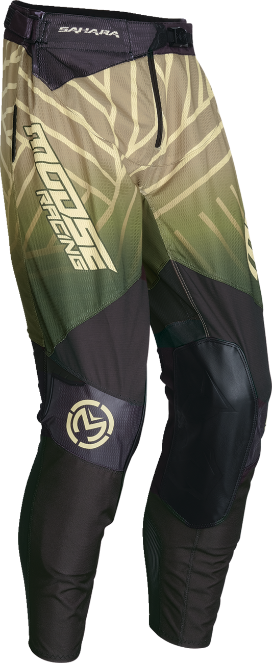 Moose Racing Sahara Pants - Green/Black