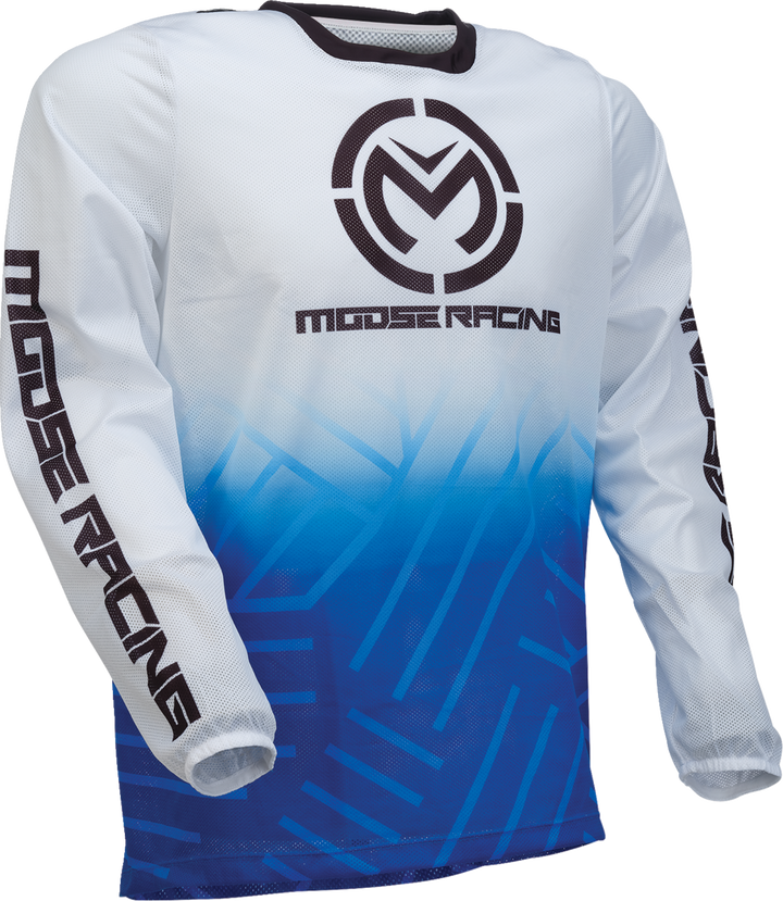 Moose Racing Sahara Jersey - Blue/White