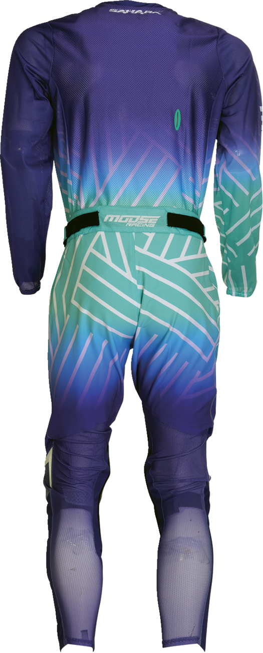 Moose Racing Sahara Jersey - Purple/Turquoise