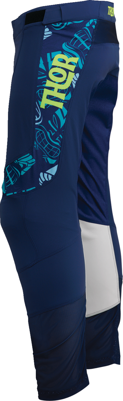 Thor Prime Aloha Pants - Navy/Aqua