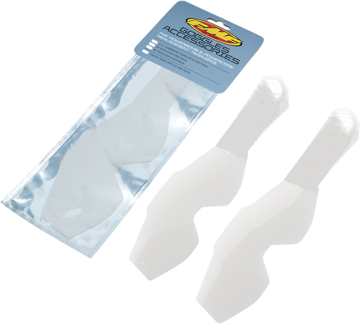 FMF PowerBomb/PowerCore Tear-Offs - Laminated