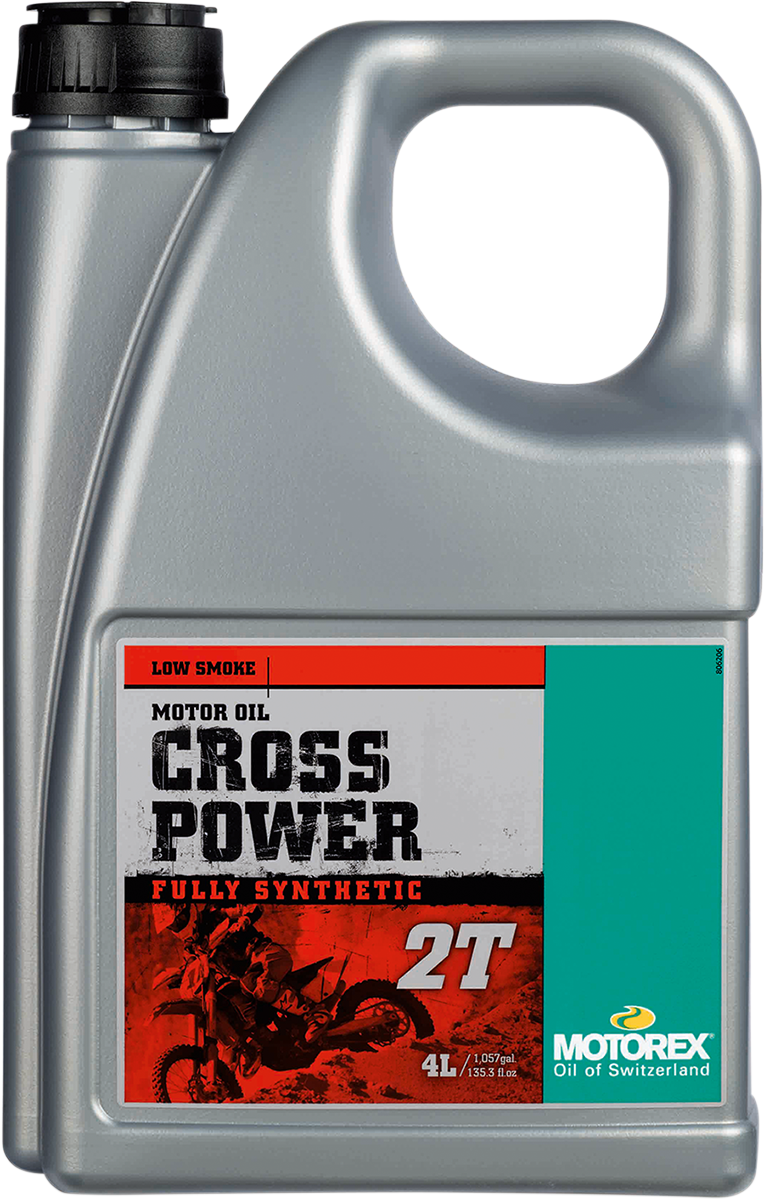 Motorex Cross Power Synthetic 2T Engine Oil - 4L