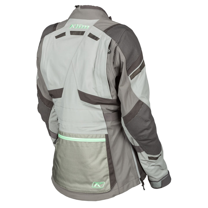 Klim Women's Artemis Jacket - Monument Gray - Wintermint