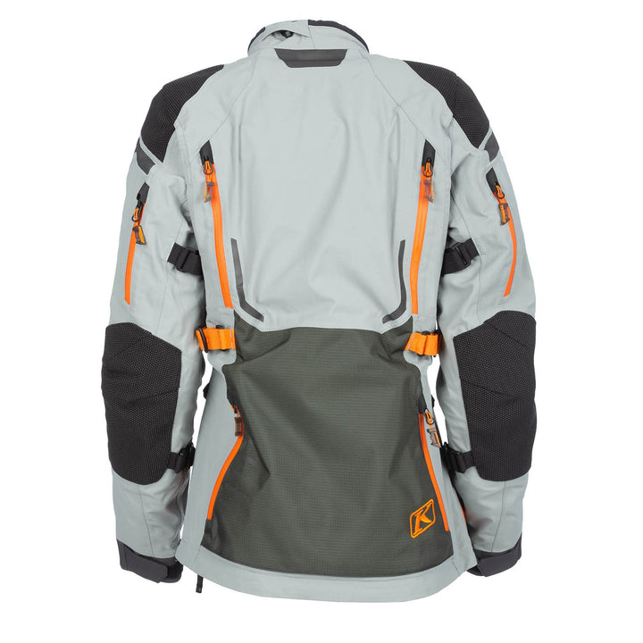 Klim Women's Artemis Jacket - Asphalt - Ember Orange