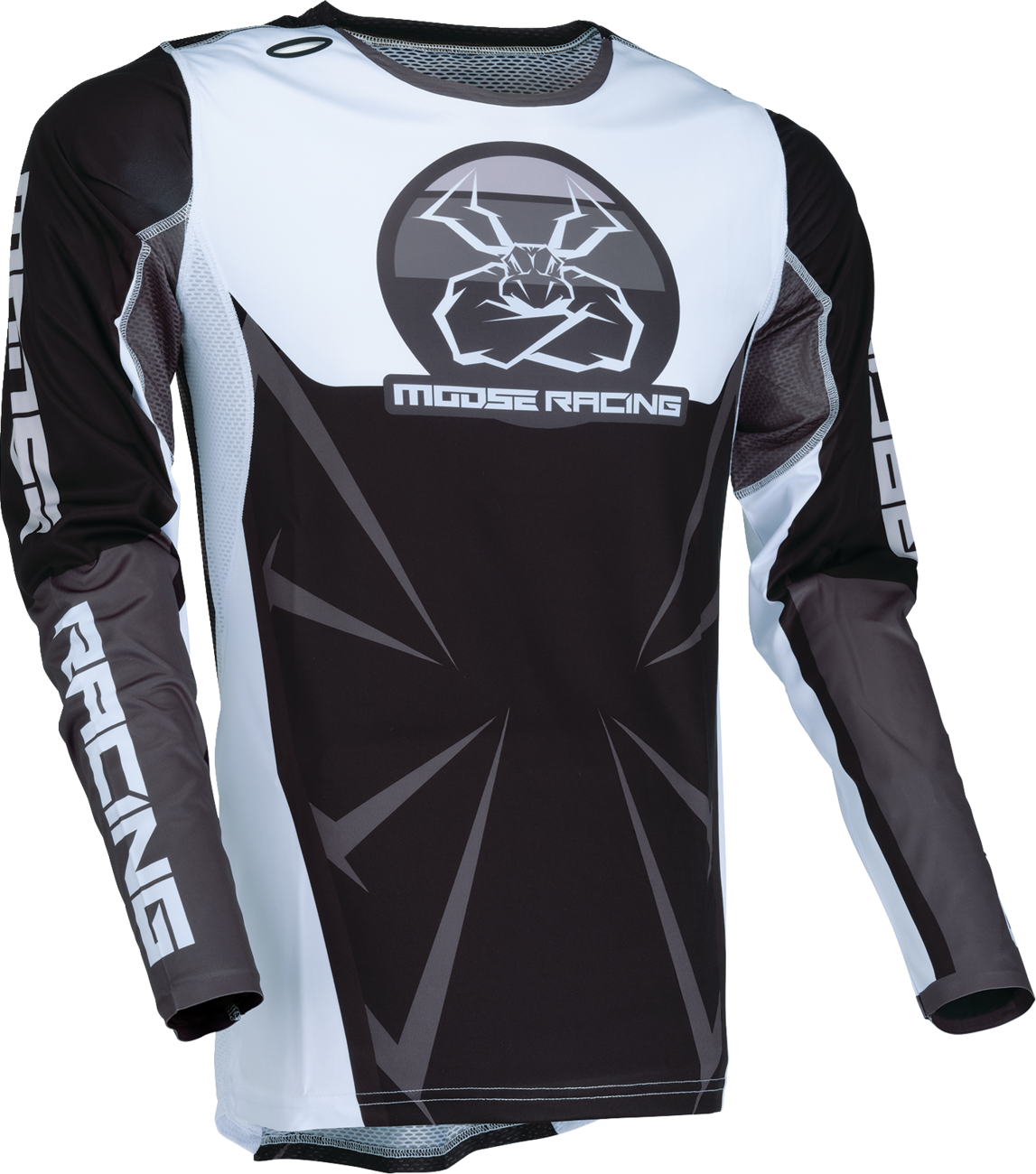 Moose Racing Agroid Jersey - Black/White