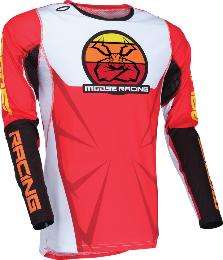 Moose Racing Agroid Jersey - Red/Black/White