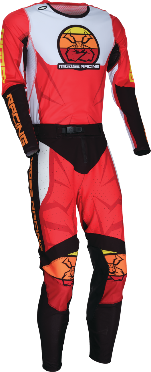 Moose Racing Agroid Jersey - Red/Black/White