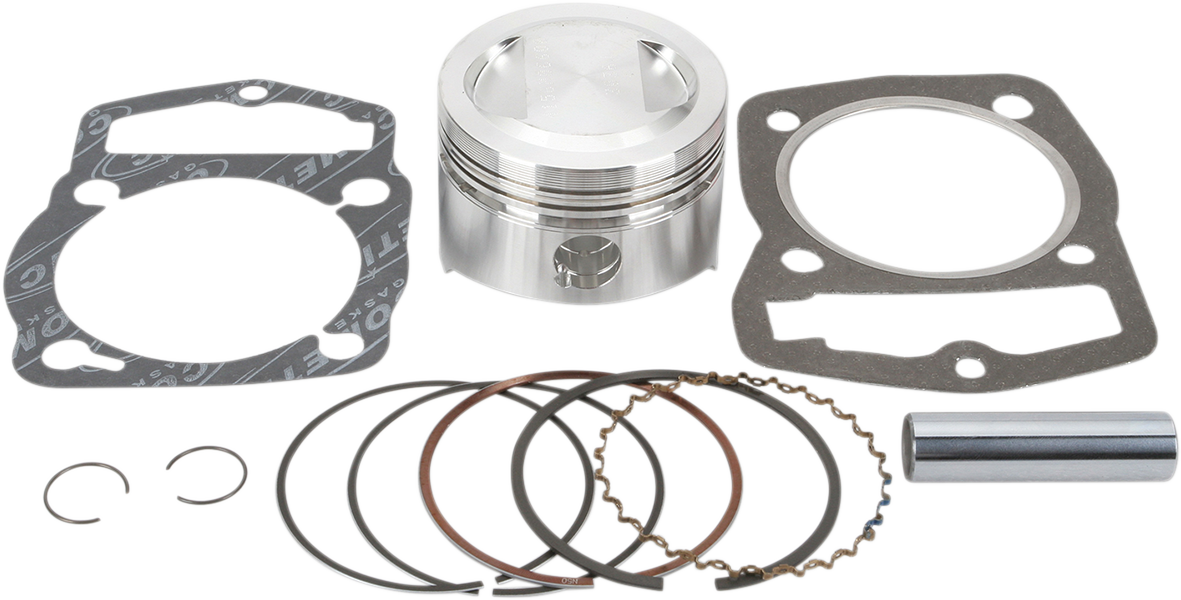 Wiseco PK1121 Piston Kit with Gaskets, 66.00 mm, Honda