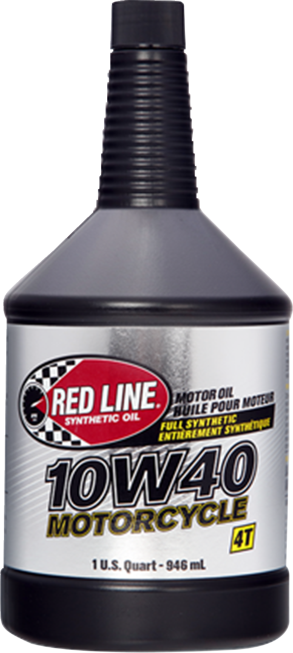 Red Line Synthetic Motor Oil - 10W40 - 1 US quart