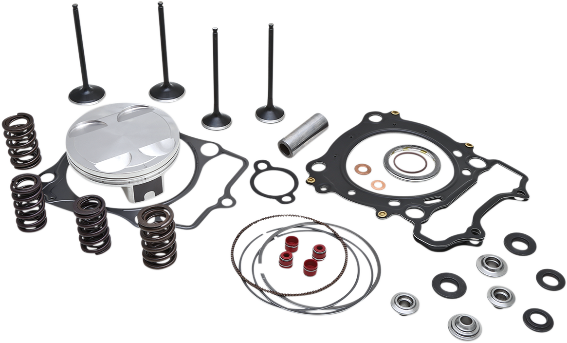 Kibblewhite 30-32700 Top End Rebuild Kit with Black Diamond Valves for Honda CRF450R