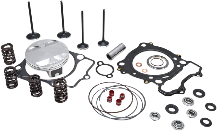 Kibblewhite 30-32700 Top End Rebuild Kit with Black Diamond Valves for Honda CRF450R