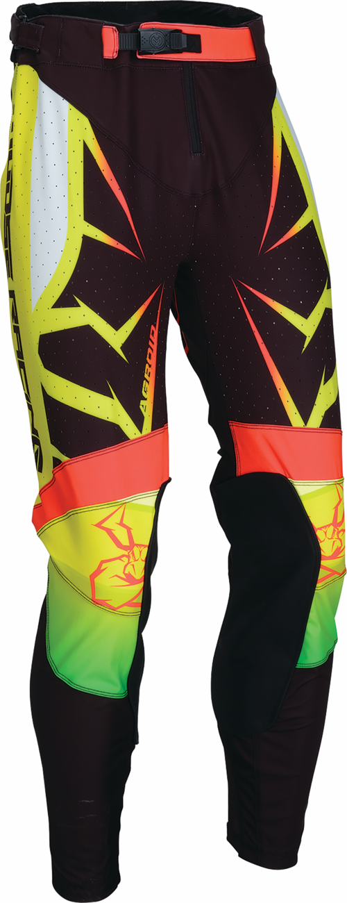 Moose Racing Agroid Pants - Black/Yellow/White