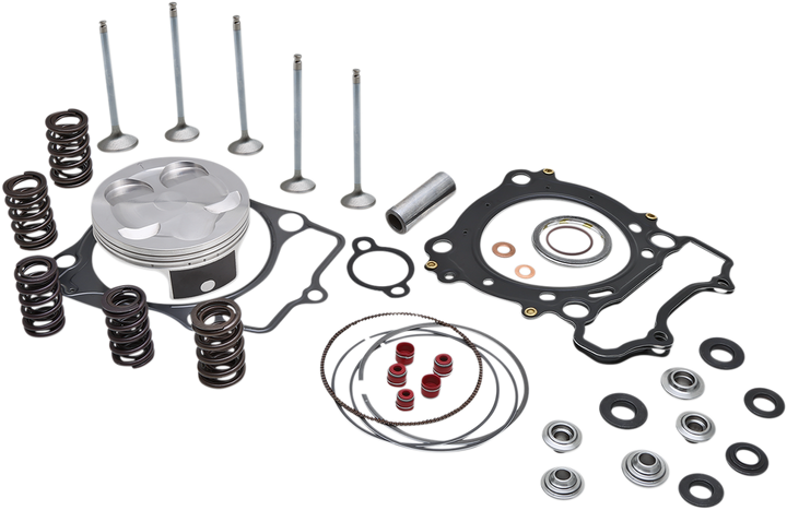 Kibblewhite 80-81900 Top End Rebuild Kit with White Diamond Valves for Yamaha WR450F and YZ450F