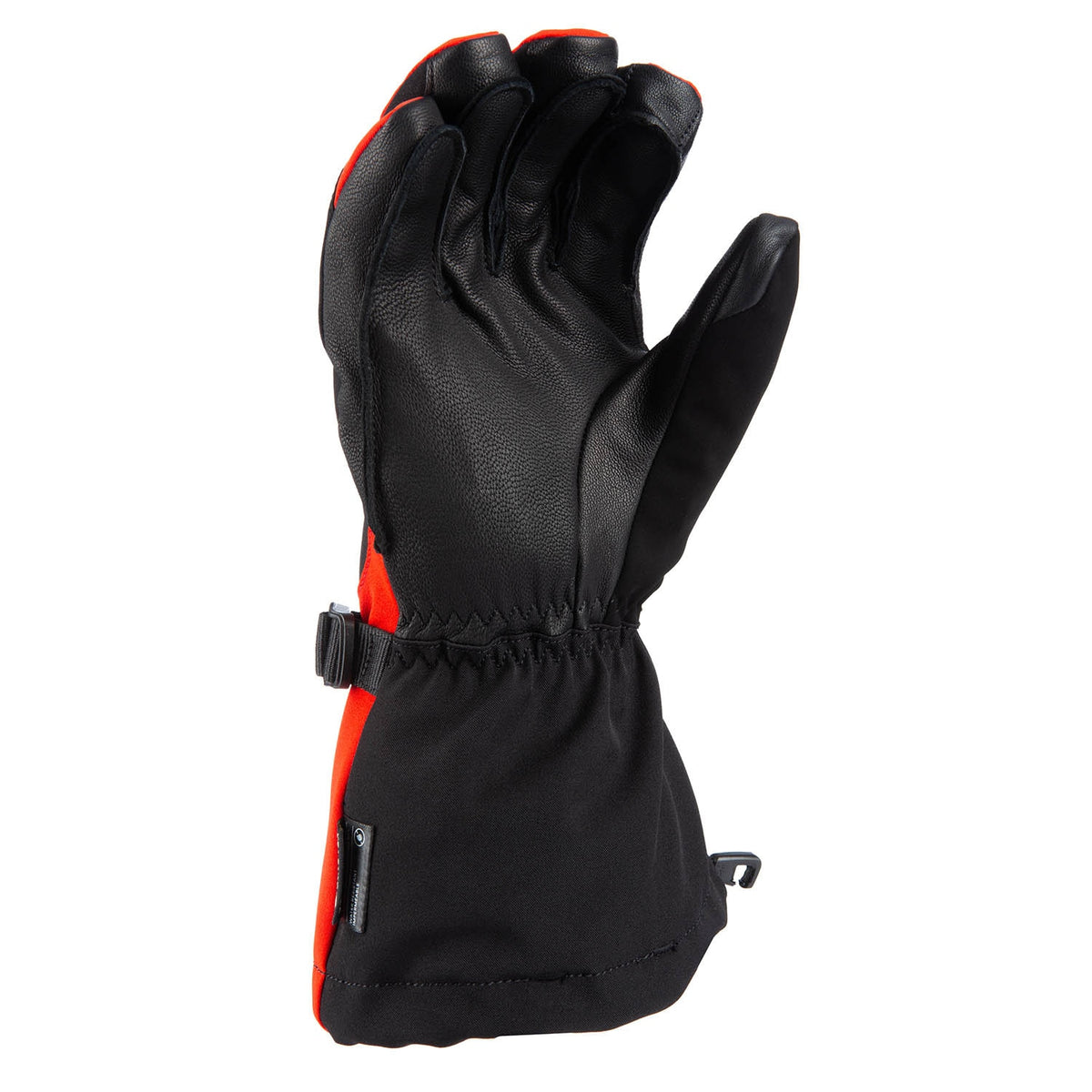 Fusion Gauntlet Glove - Black - Fiery Red