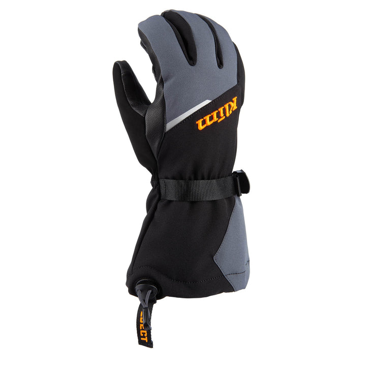 Fusion Gauntlet Glove - Black - Strike Orange