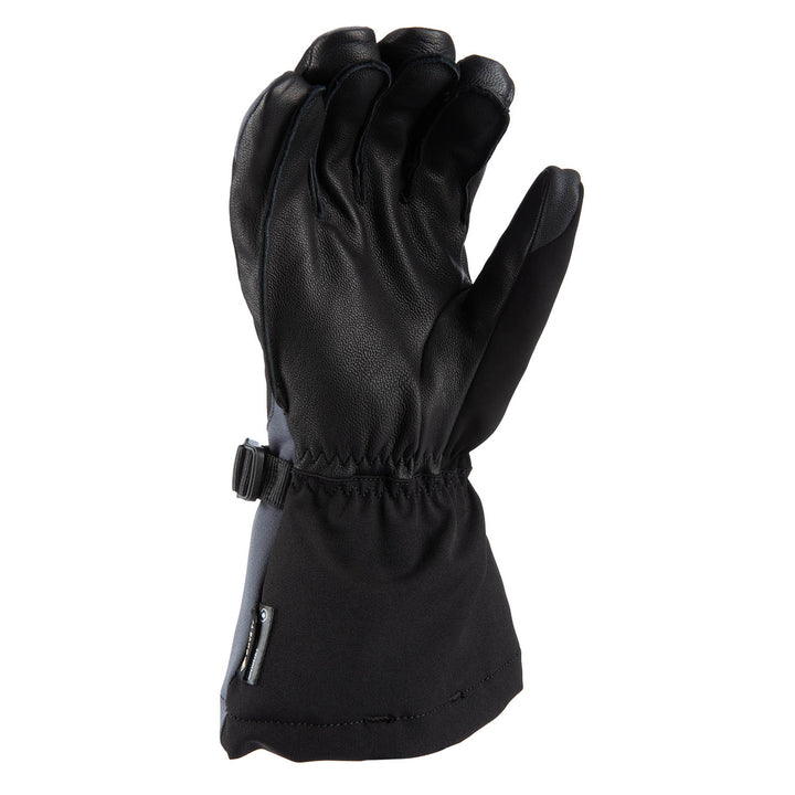 Fusion Gauntlet Glove - Black - Strike Orange