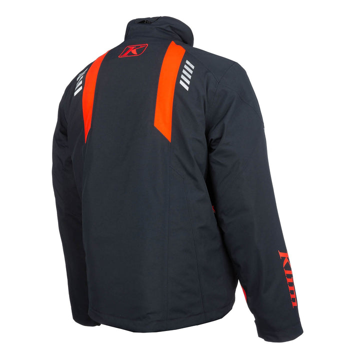 Keweenaw Jacket - Black - Fiery Red