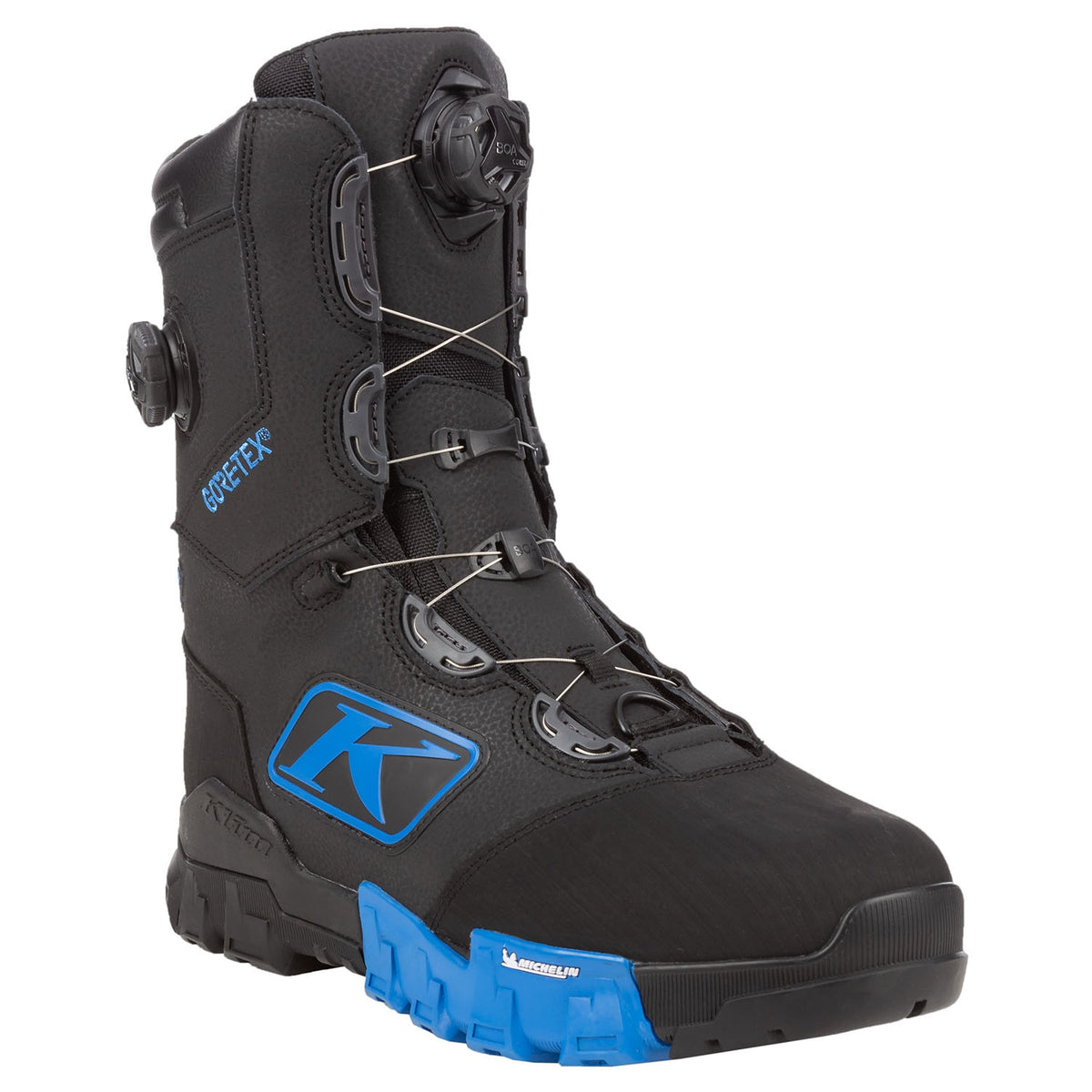 Adrenaline Pro S GTX BOA Boot - Black - Electric Blue Lemonade