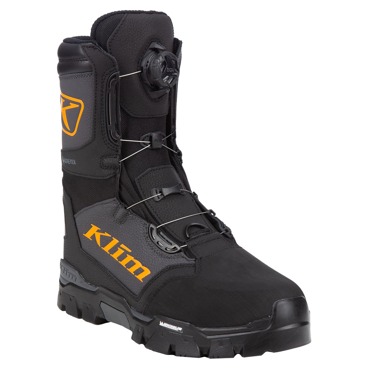 Klutch GTX BOA Boot - Asphalt - Strike Orange