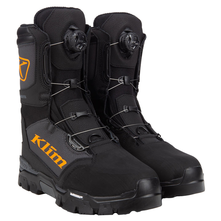 Klutch GTX BOA Boot - Asphalt - Strike Orange