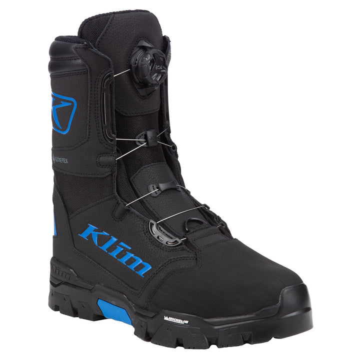 Klutch GTX BOA Boot - Black - Electric Blue Lemonade
