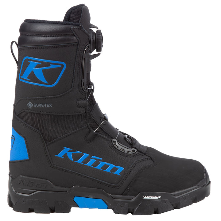 Klutch GTX BOA Boot - Black - Electric Blue Lemonade