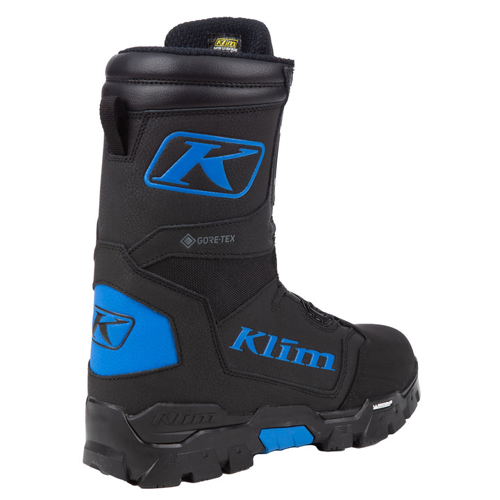 Klutch GTX BOA Boot - Black - Electric Blue Lemonade
