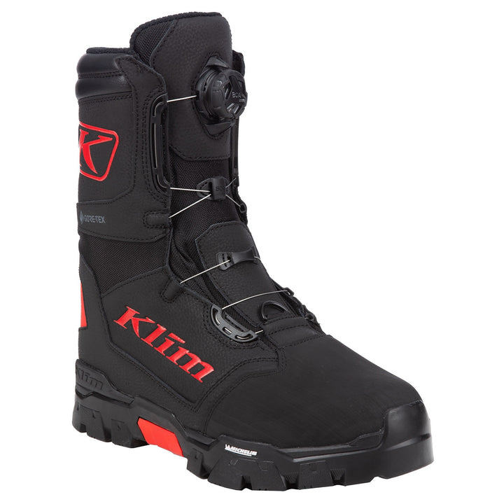 Klutch GTX BOA Boot - Black - Fiery Red