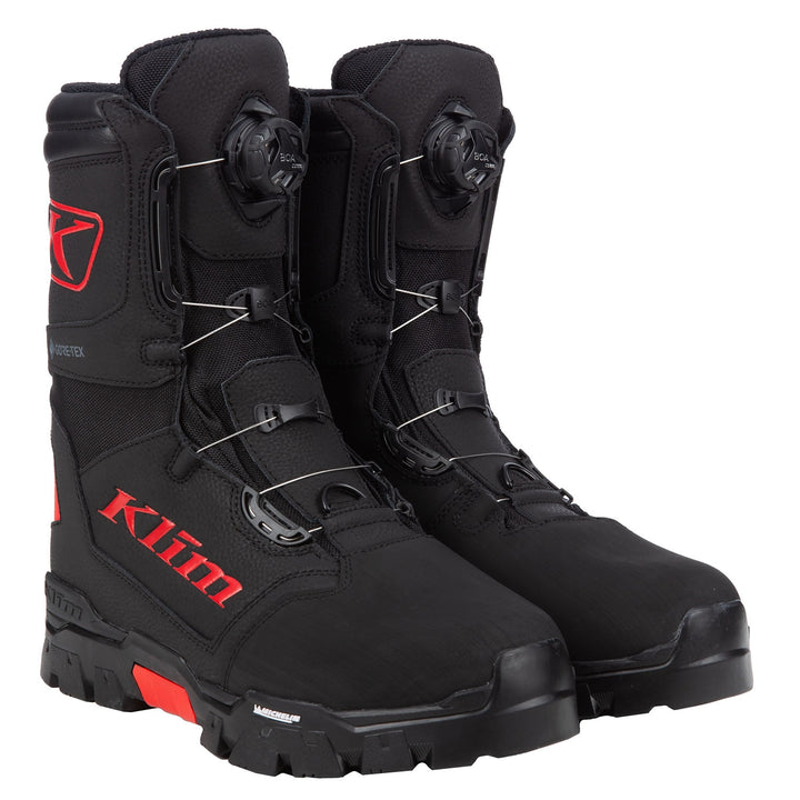 Klutch GTX BOA Boot - Black - Fiery Red
