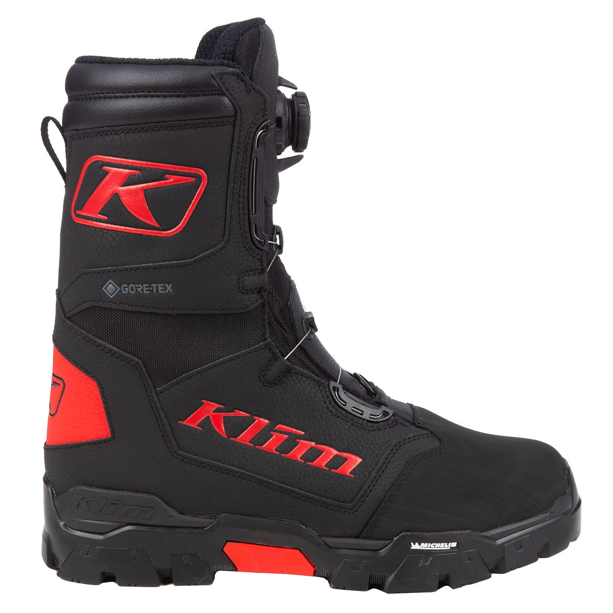 Klutch GTX BOA Boot - Black - Fiery Red