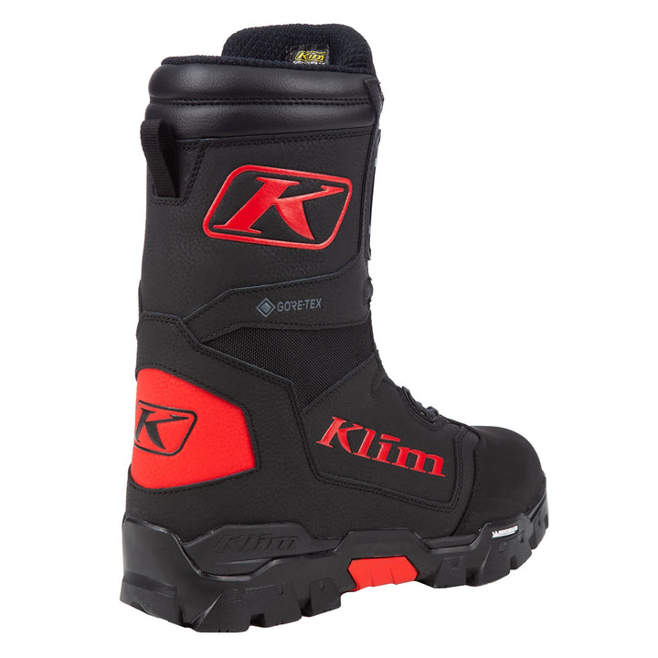 Klutch GTX BOA Boot - Black - Fiery Red
