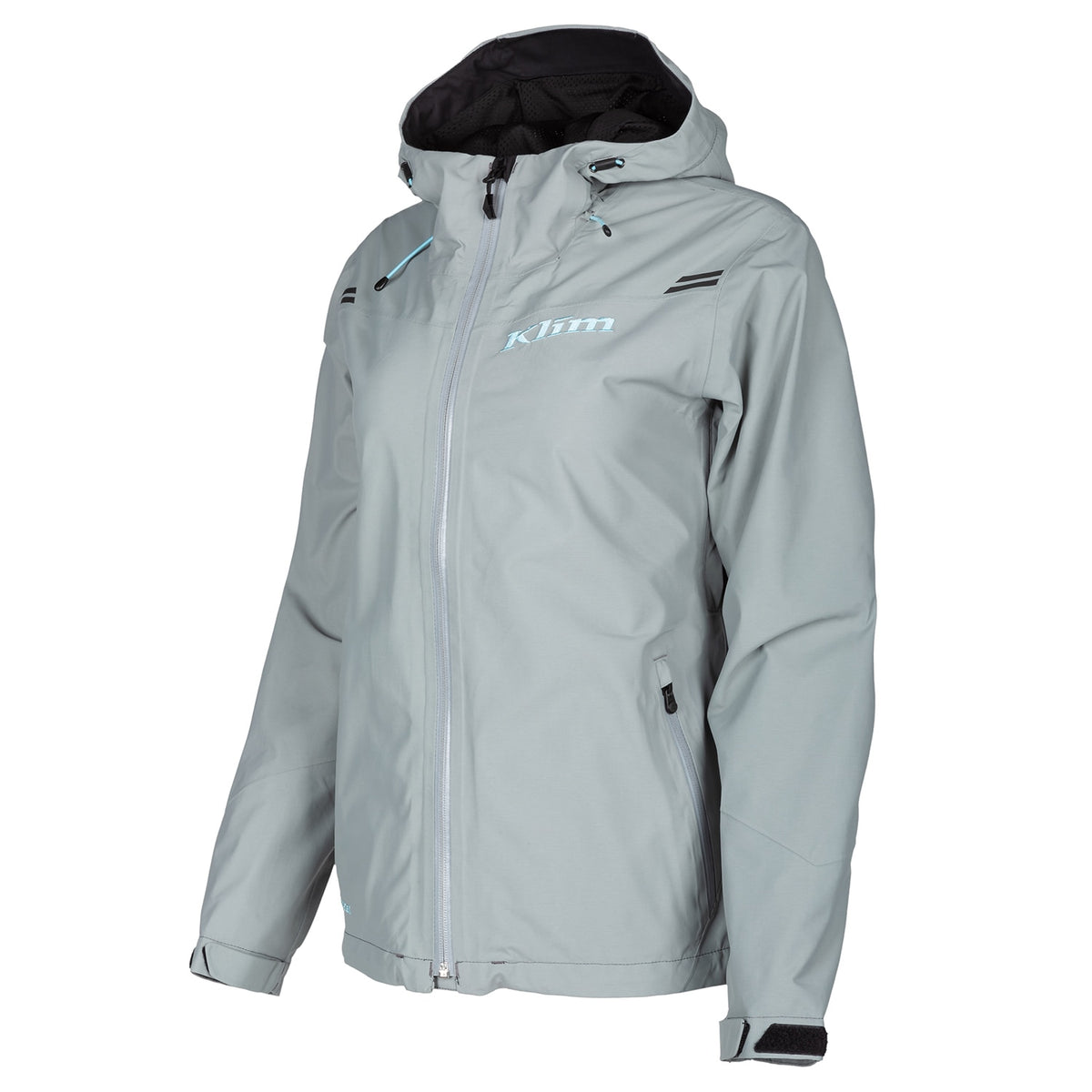 Klim Women's Eclipse Jacket - Monument Gray - Crystal Blue