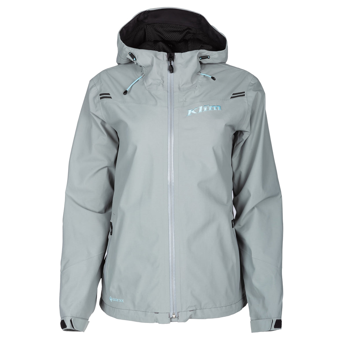 Klim Women's Eclipse Jacket - Monument Gray - Crystal Blue